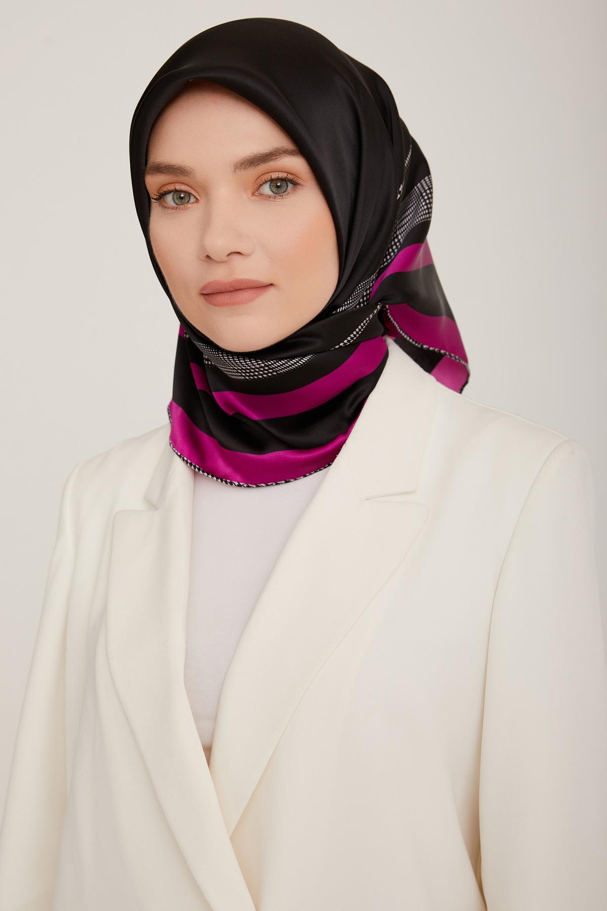 Armine 2022-23 Sonbahar Kış Sezonu Twill İpek Eşarp 8811D02 02
