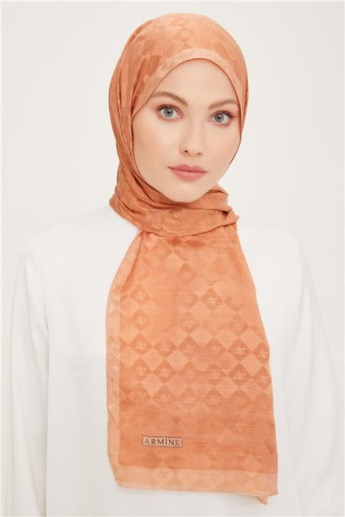 Armine Elegance İpek Pamuk Şal 01