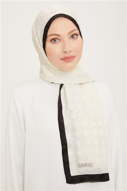 Armine Elegance İpek Pamuk Şal 12