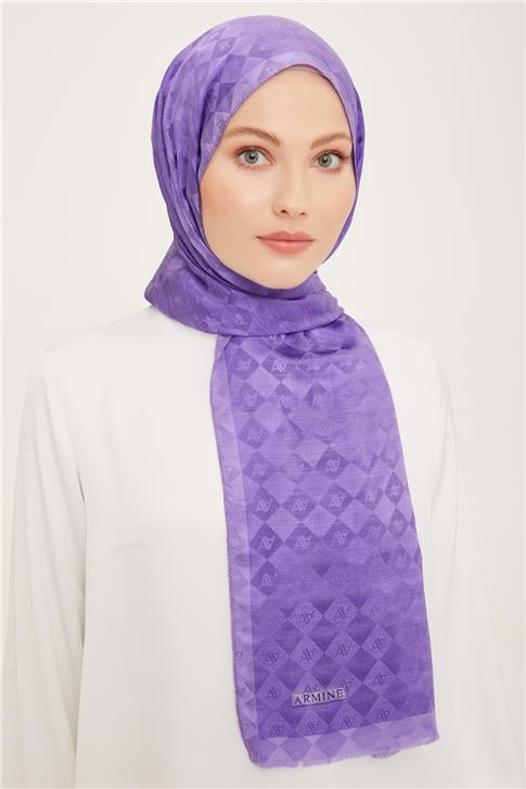 Armine Elegance İpek Pamuk Şal 19