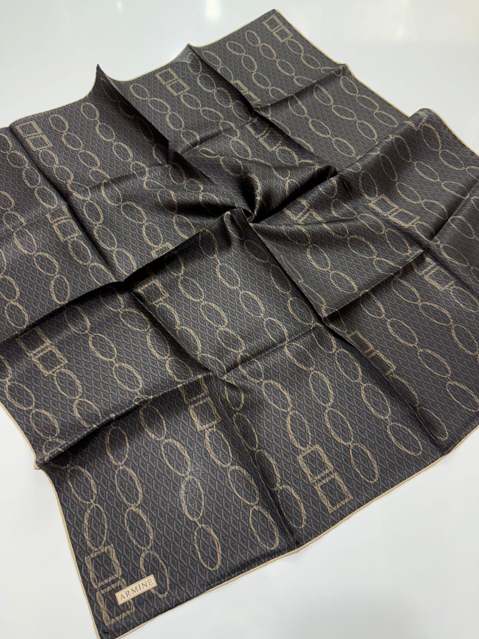 Armine İpek Eşarp 2023/24 İlkbahar Yaz Sezonu 8925D02 49 - Twill (Tivil) İpek