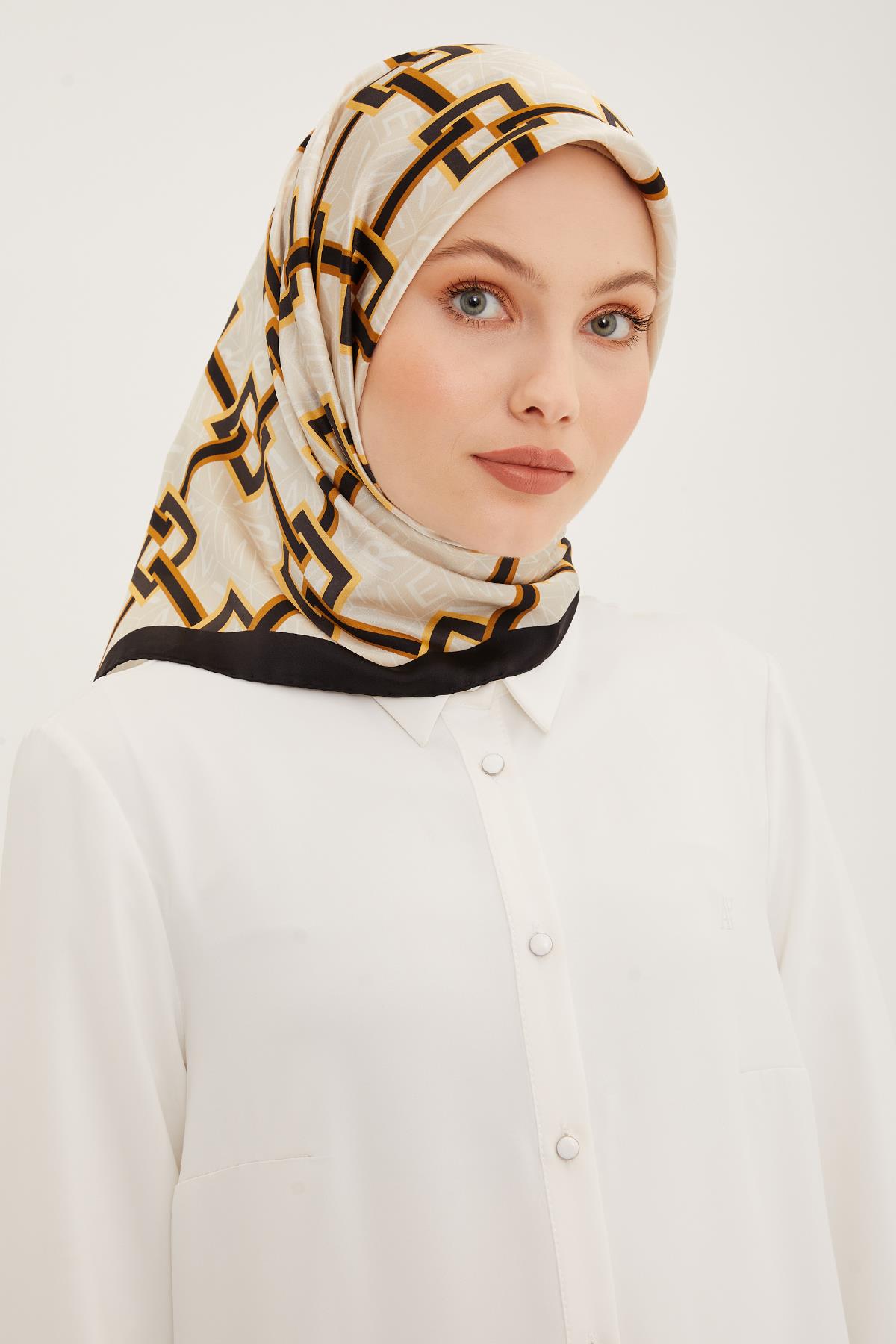 Armine İpek Eşarp 2023/24 İlkbahar Yaz Sezonu 8940D01 05 -Sura İpek