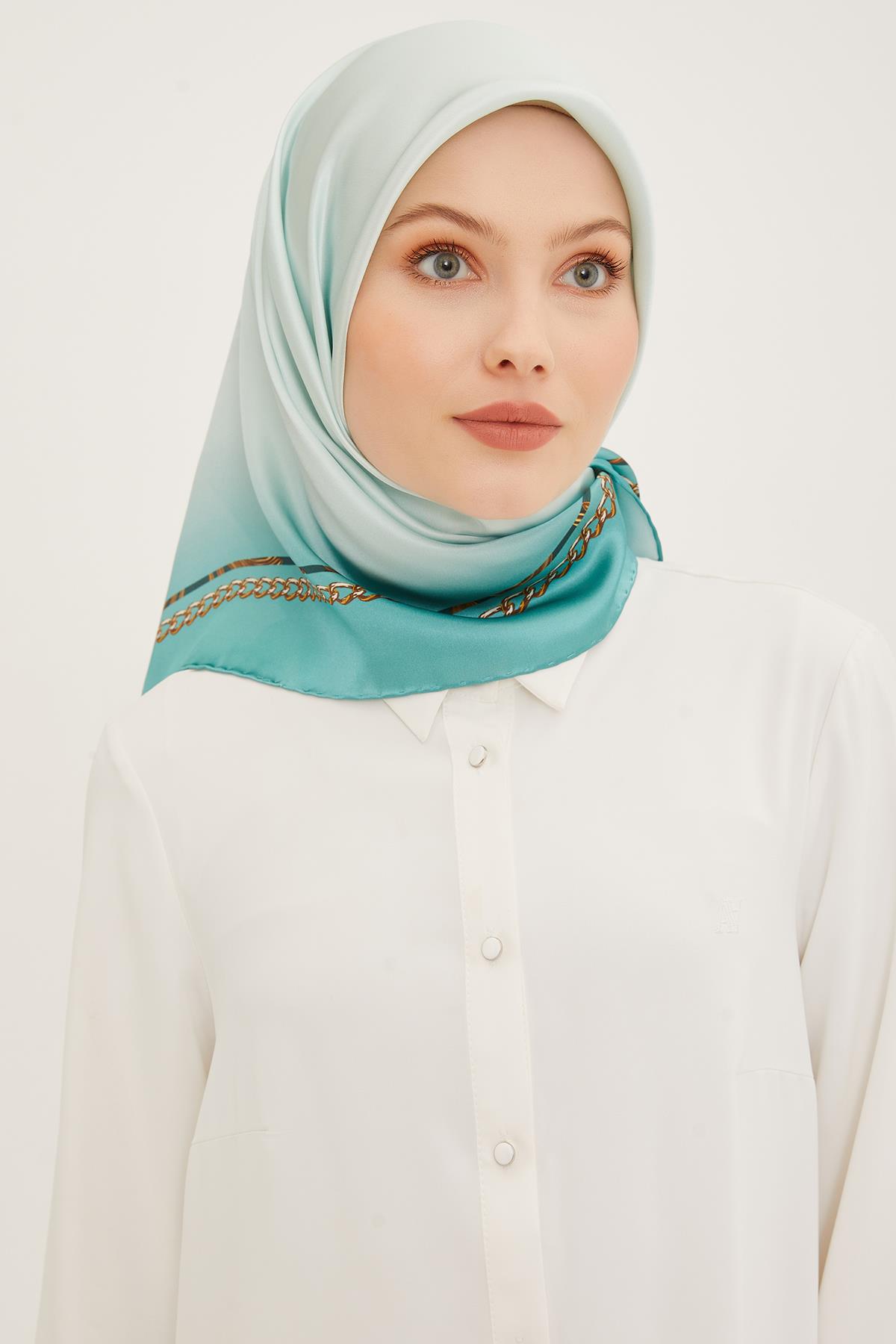 Armine İpek Eşarp 2023/24 İlkbahar Yaz Sezonu 8928D02 50 - Twill (Tivil) İpek