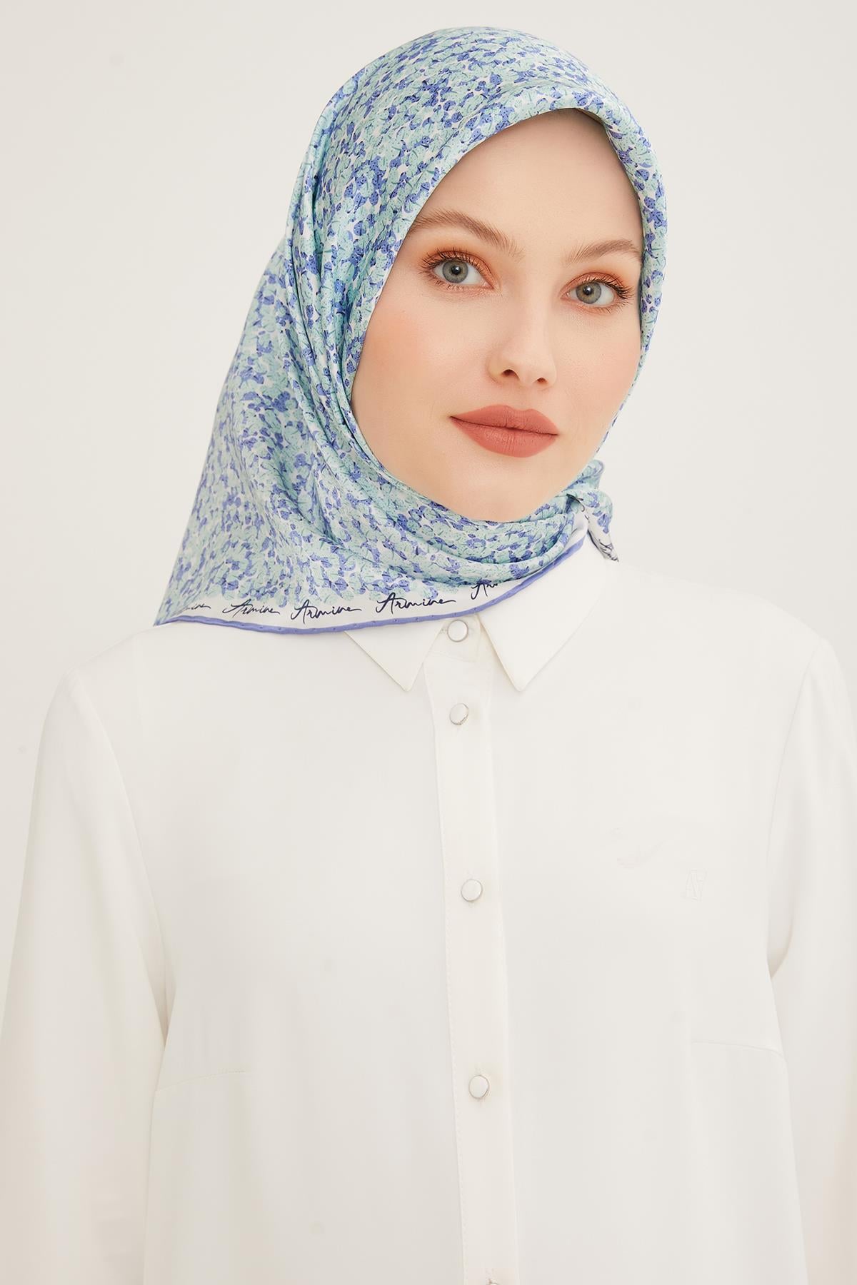 Armine İpek Eşarp 2023/24 İlkbahar Yaz Sezonu 8947D01 33 -Sura İpek