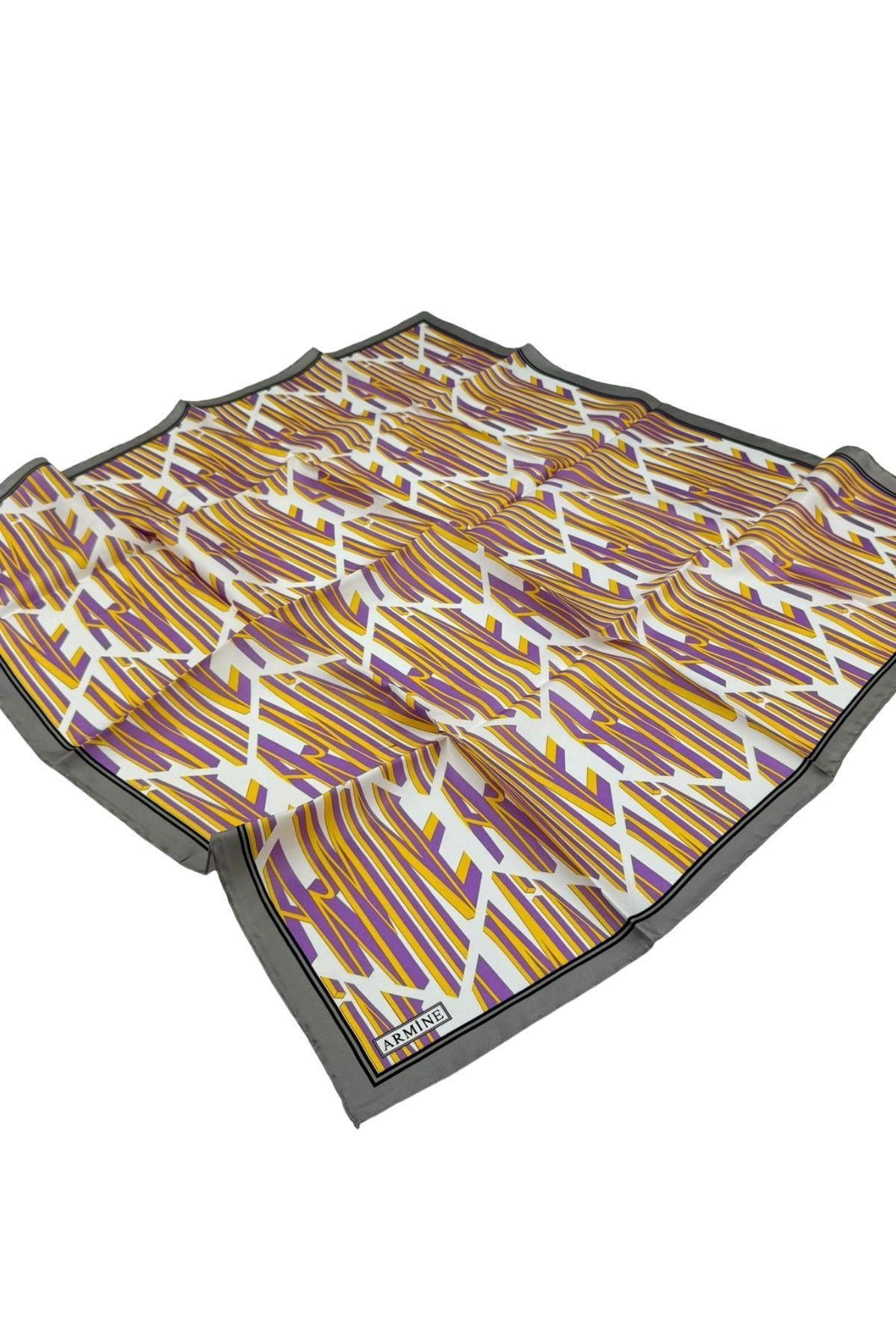 Armine İpek Eşarp 8911D-33- Twill İpek