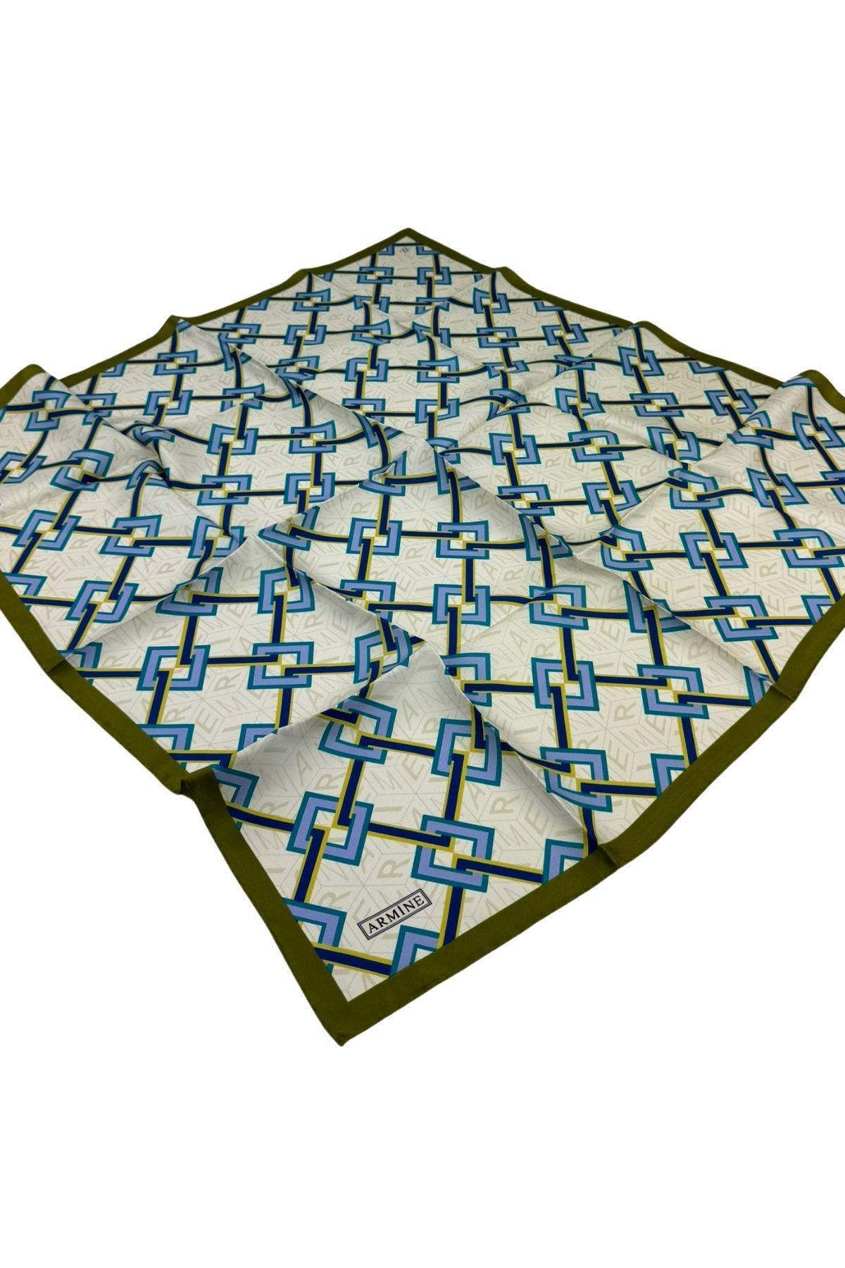 Armine İpek Eşarp 8940D-03- Twill İpek