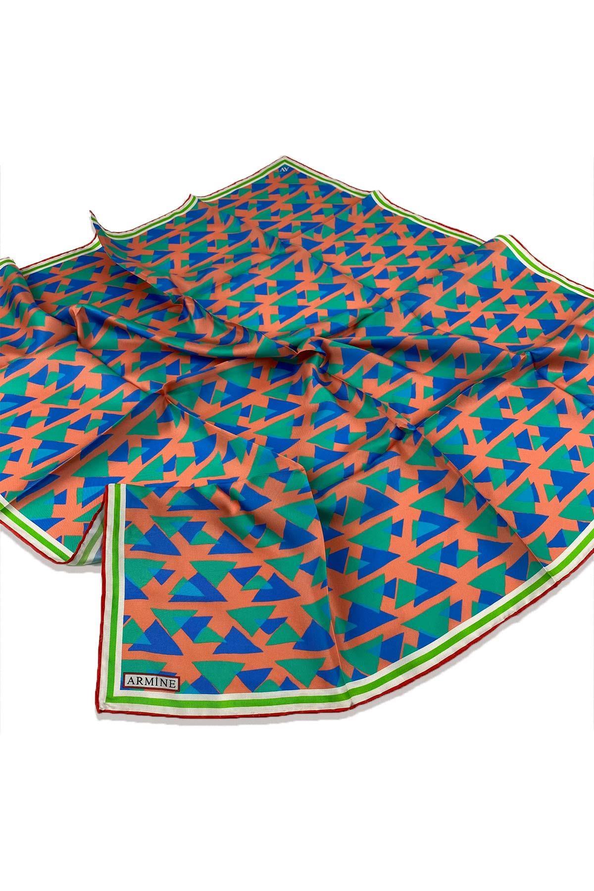 Armine İpek Eşarp 8972D-55 - Nostalji İpek Twill