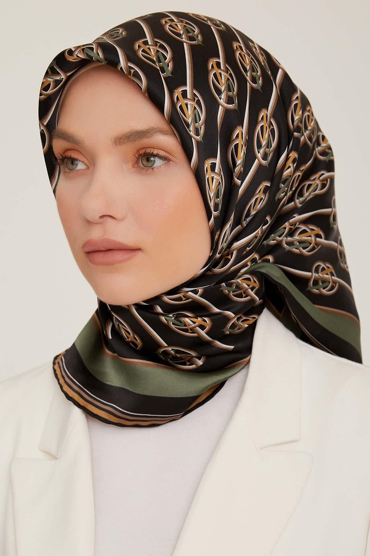 Armine İpek Eşarp Nostalji Twill 8822D-35