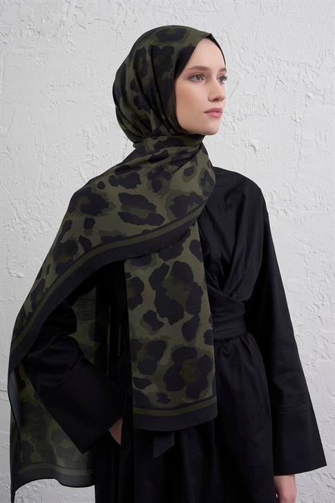 Armine İpek Tensel Leopar Şal 3 35
