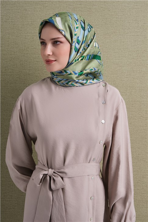Armine Jakarlı İpek Eşarp 9607D 81