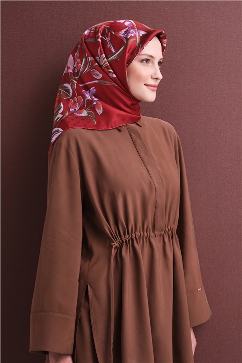 Armine Jakarlı İpek Eşarp 9608D 82