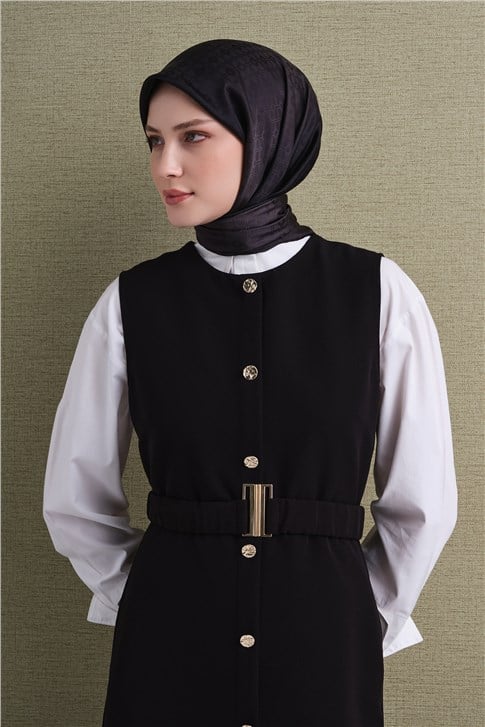 Armine Jakarlı İpek Eşarp 9647D 50