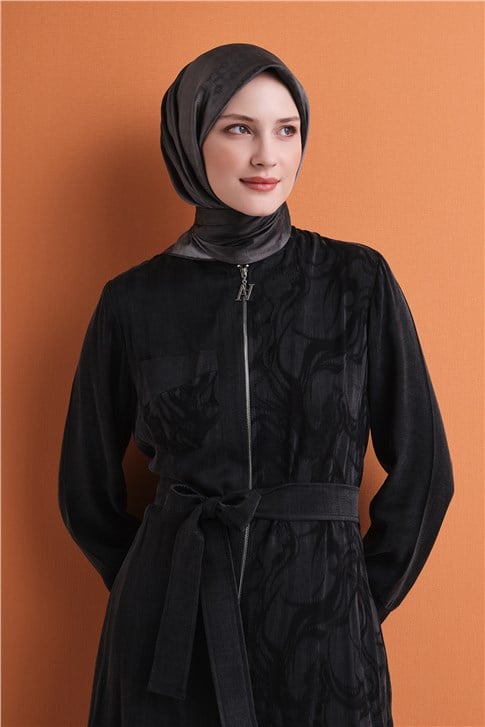 Armine Jakarlı İpek Eşarp 9647D 80