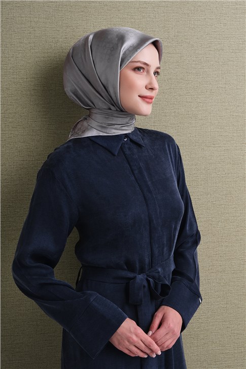 Armine Jakarlı İpek Eşarp 9647D 84