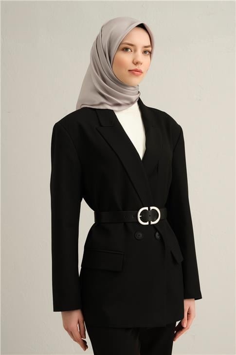 Armine Klasik Desenli Saf İpek Twill Eşarp 9356D 37