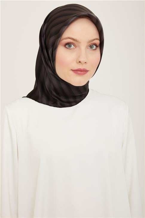 Armine Klasik Desenli Sura İpek Eşarp 24Ya9150 50 85