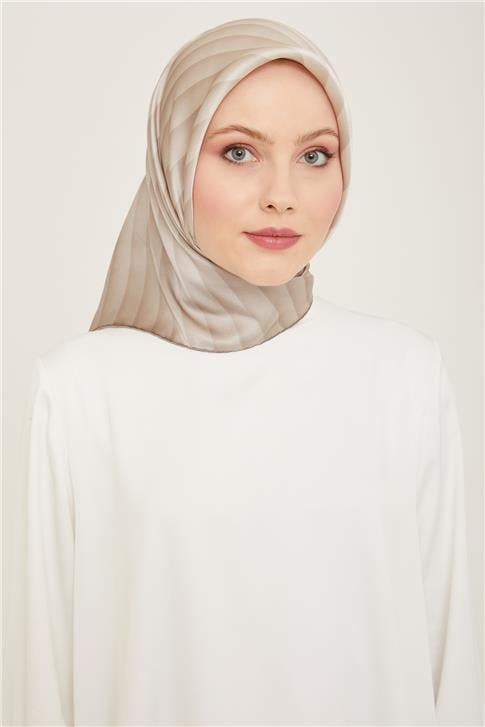 Armine Klasik Desenli Sura İpek Eşarp 24Ya9150 50 01
