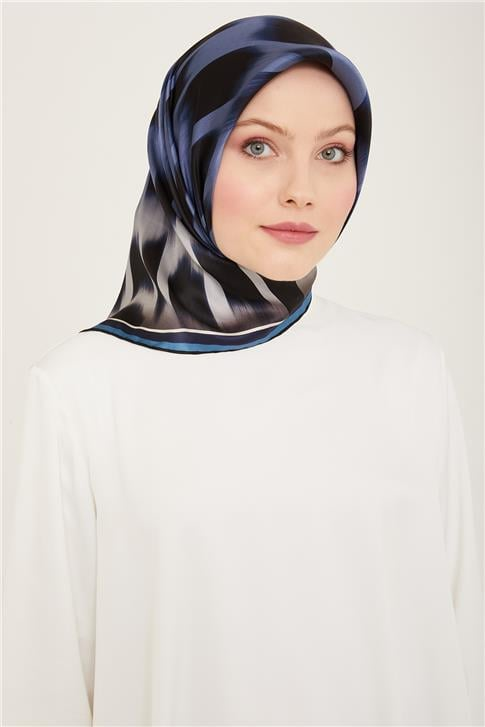 Armine Leopar Desenli Twill İpek Eşarp 24Ya9155 51