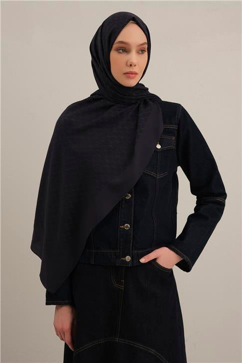Armine Link Desen Bambu Cotton Şal 02