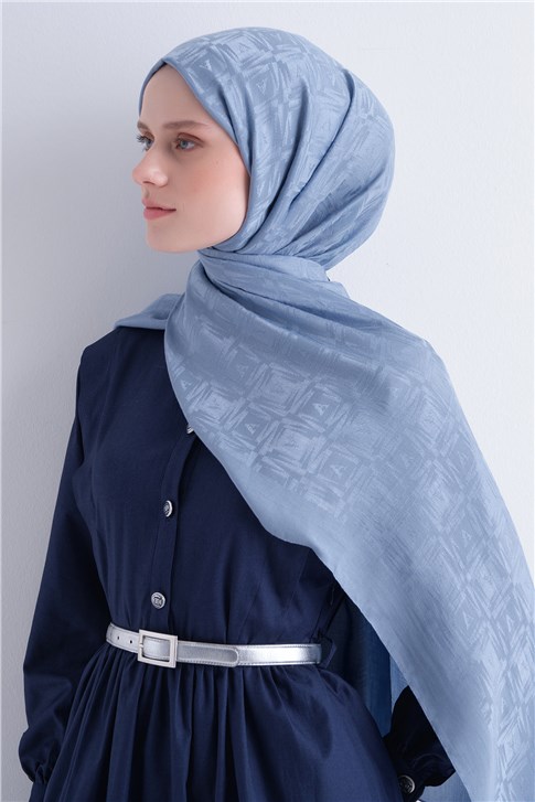 Armine Lyocell Naia Kare Monogram Şal 6 24