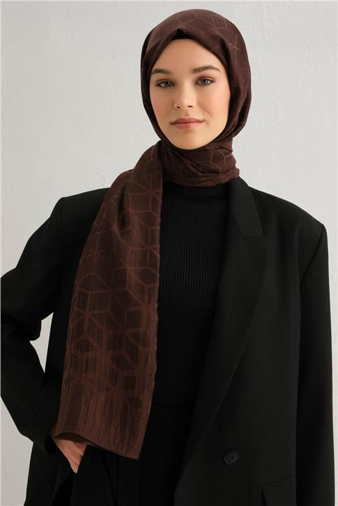 Armine Lyocell Naia Petek Desen Şal 1110-41