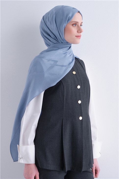 Armine Lyocell Naia Zikzak Desen Şal  1- 24