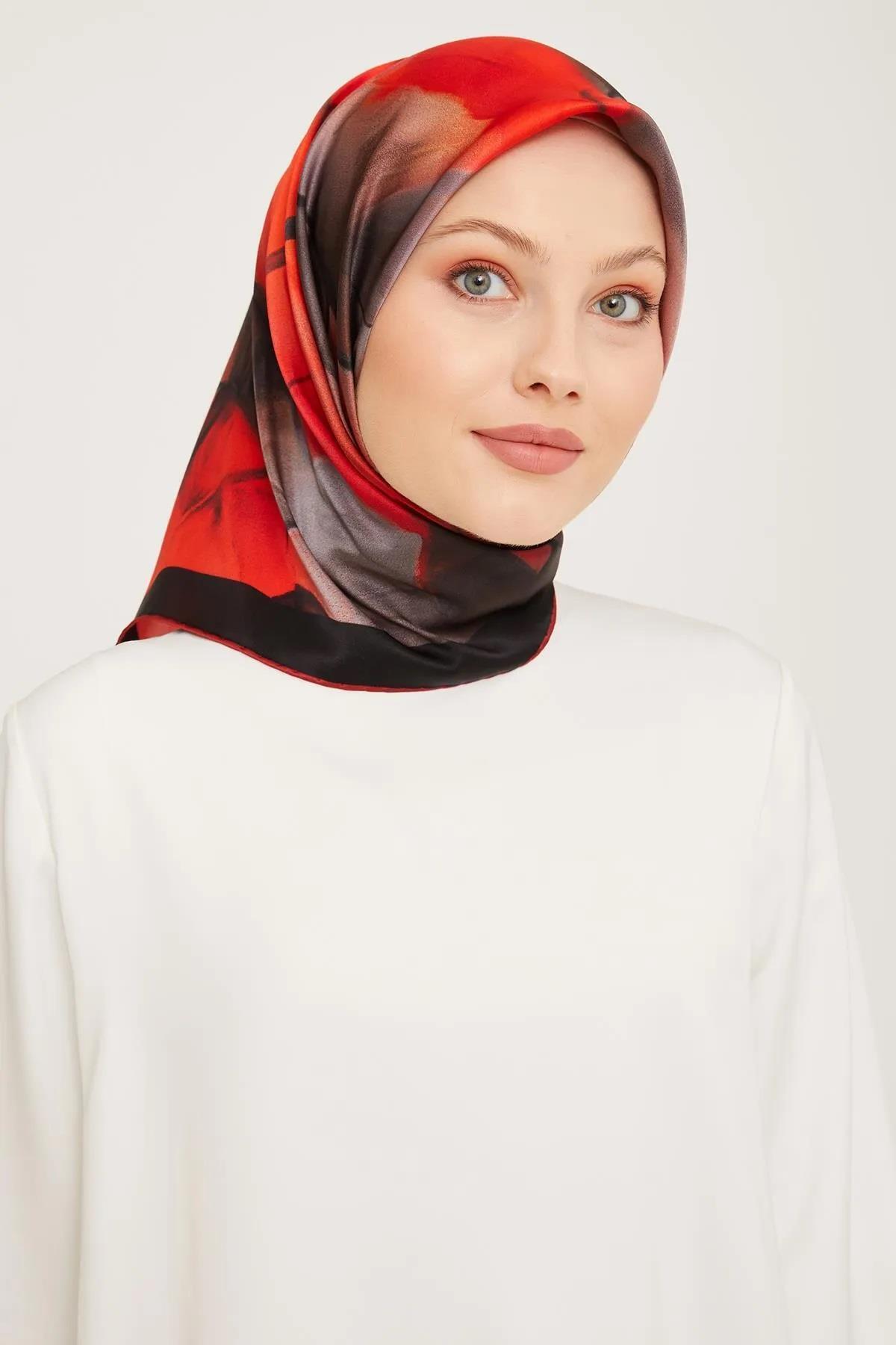 Armine Nostalji Serisi Twill İpek Eşarp 9014-57NT
