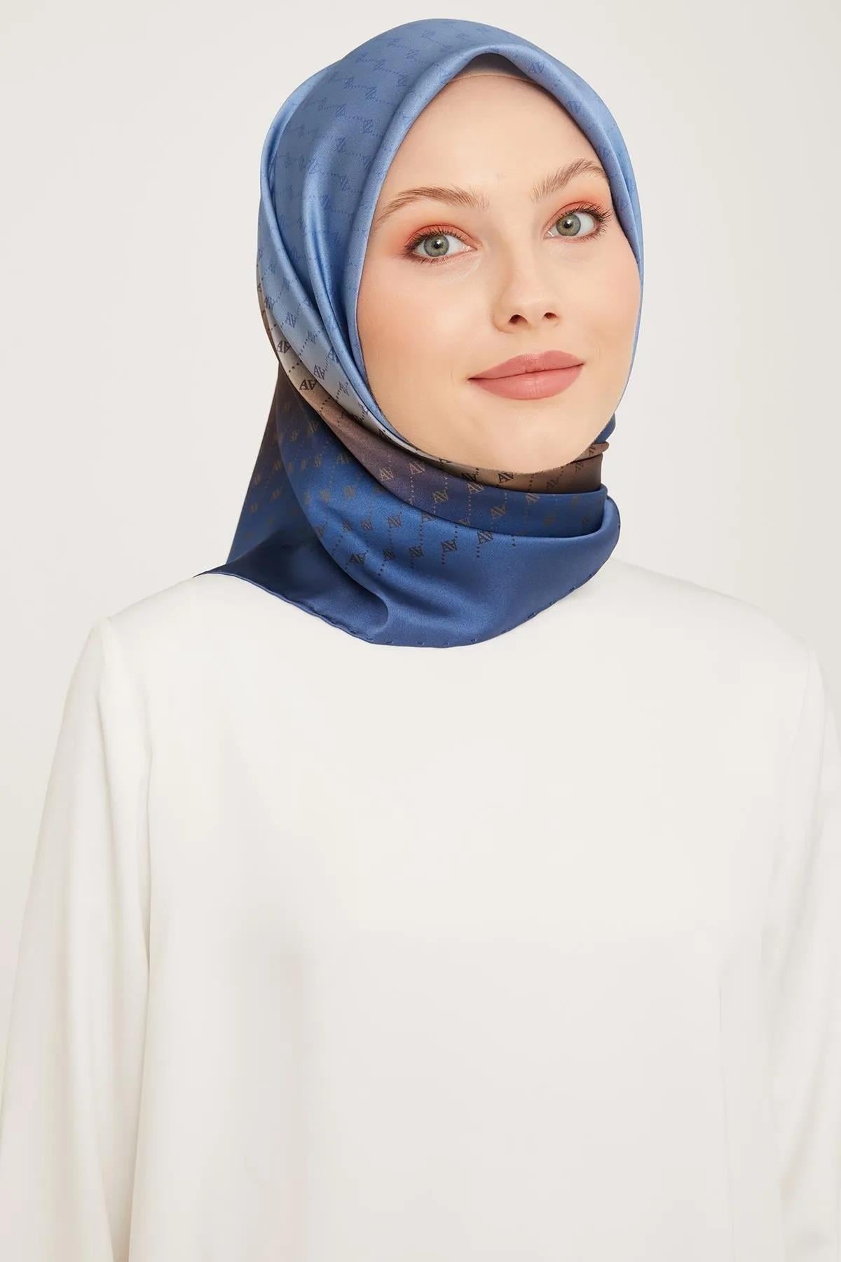 Armine Nostalji Serisi Twill İpek Eşarp 9003D-36