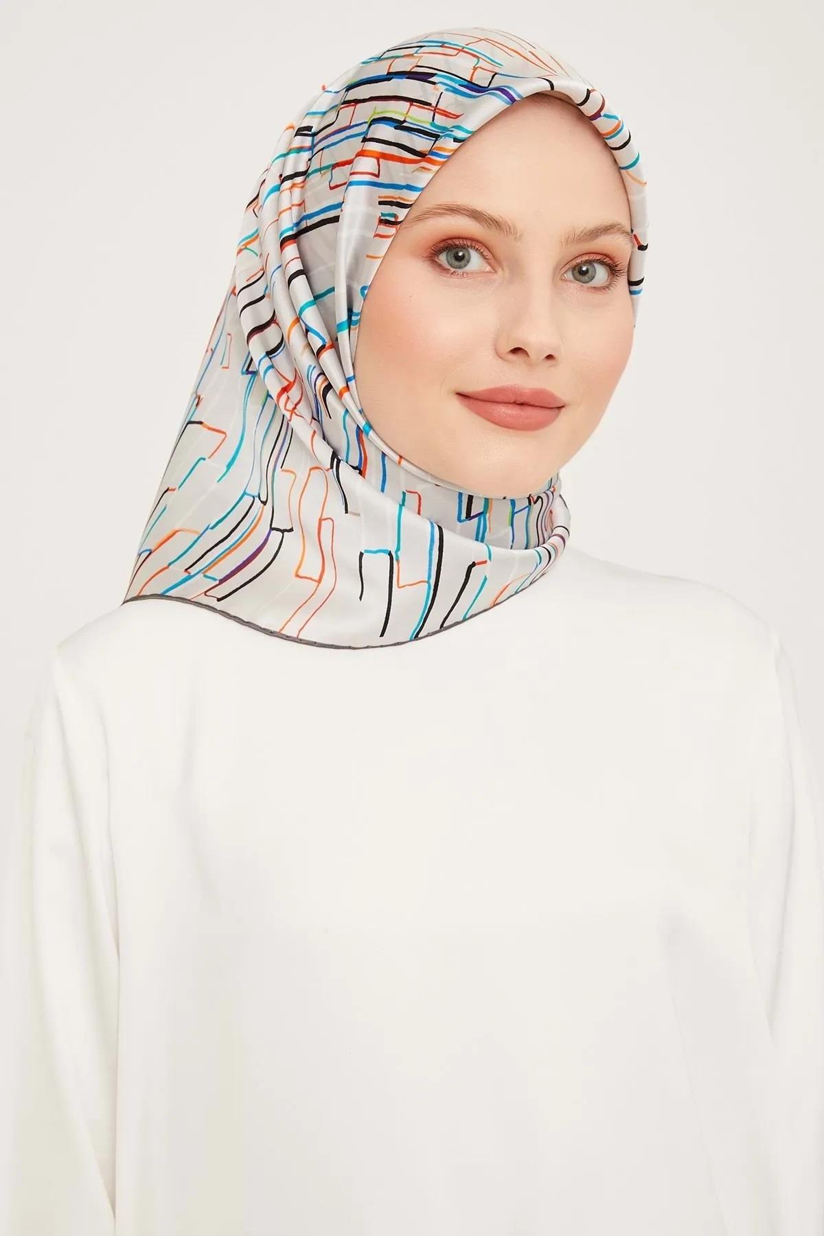 Armine Nostalji Serisi Twill İpek Eşarp 9027-38NT