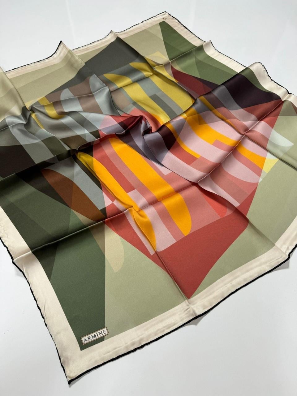 Armine Nostalji Serisi Twill İpek Eşarp 8901-35NT
