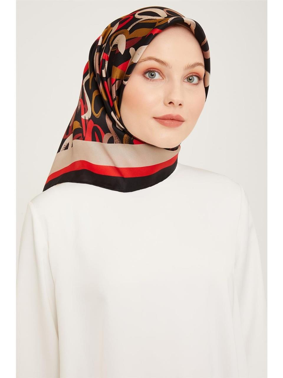 Armine Nostalji Serisi Twill İpek Eşarp 9006-07NT