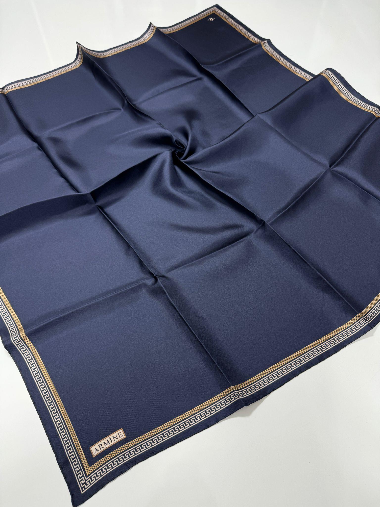 Armine Nostalji Serisi Twill İpek  Eşarp 8432-32NT