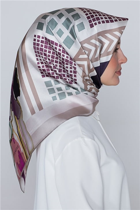 Armine Nostalji Sura İpek Eşarp 18Ya2824 81