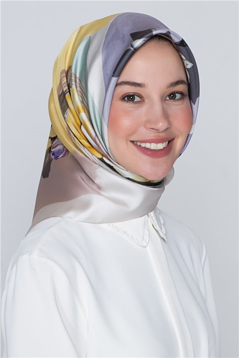 Armine Nostalji Twill İpek Eşarp 18Ya0642 82