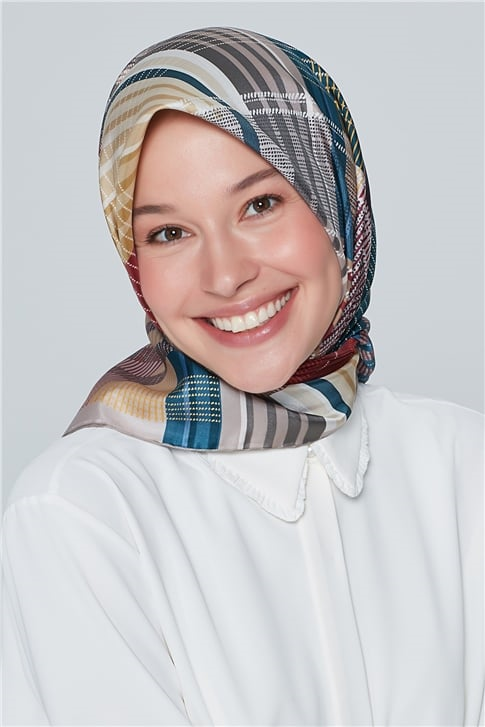 Armine Nostalji Twill İpek Eşarp 18Ya2630 85