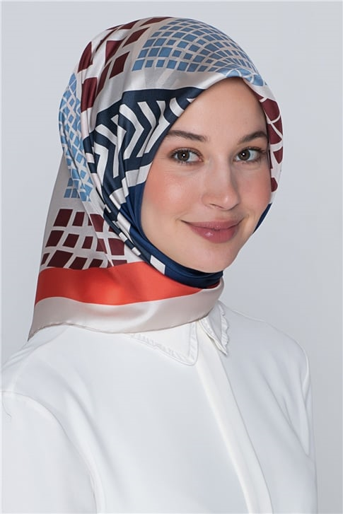 Armine Nostalji Twill İpek Eşarp 18Ya2824 31