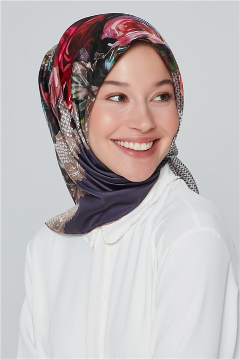 Armine Nostalji Twill İpek Eşarp 18Ya4513 3 33