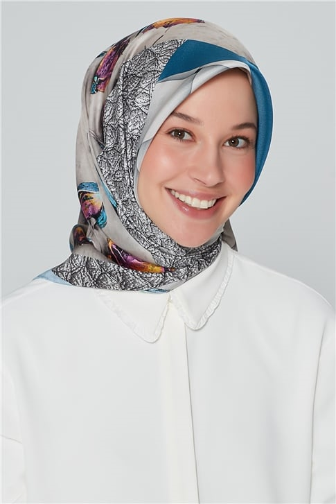 Armine Nostalji Twill İpek Eşarp 18Ya4533 82