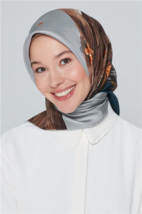 Armine Nostalji Twill İpek Eşarp 18Ya7246 35