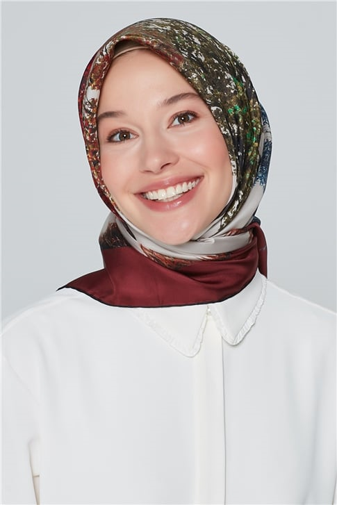 Armine Nostalji Twill İpek Eşarp 18Ya7276 26 82