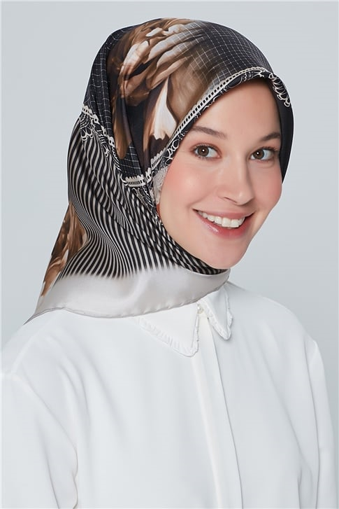 Armine Nostalji Twill İpek Eşarp 18Ya7284 31