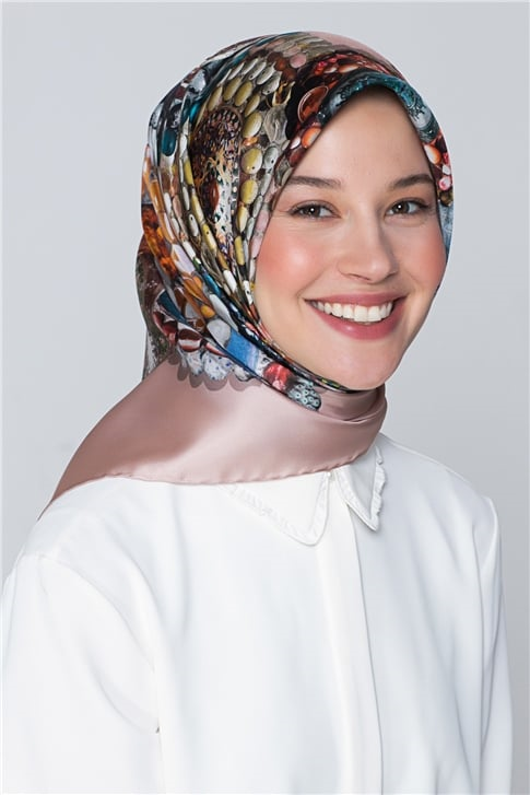Armine Nostalji Twill İpek Eşarp 18Ya7405 42