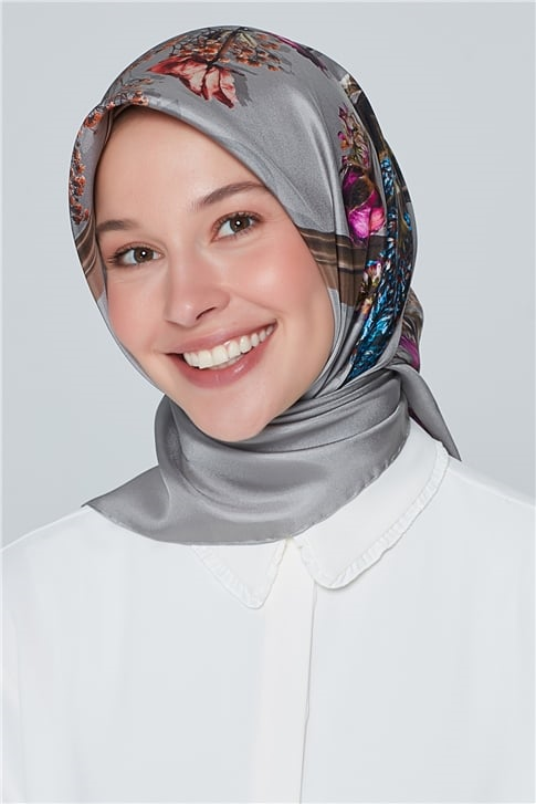 Armine Nostalji Twill İpek Eşarp 18Ya7469 33