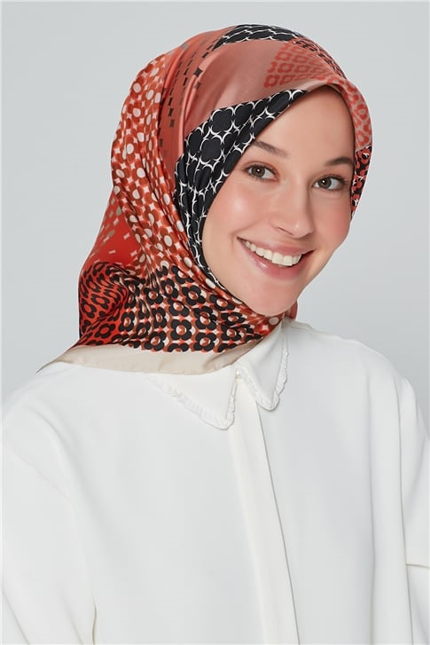 Armine Nostalji Twill İpek Eşarp 18Ya7941 10 10