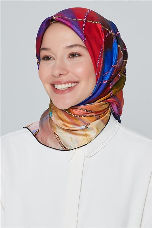 Armine Nostalji Twill İpek Eşarp 18Ya7956 09