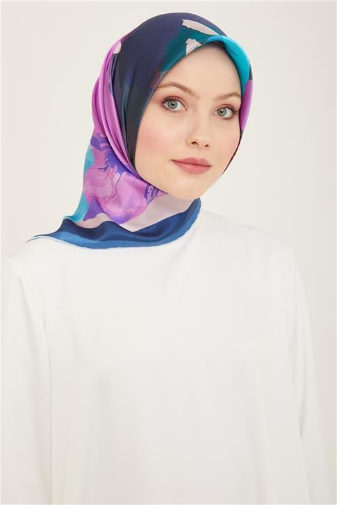 Armine Obje Desenli Sura İpek Eşarp 24Ya9146 2 31