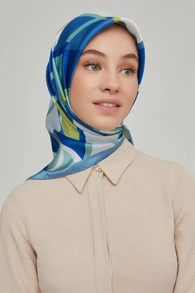 Armine Özel Nostalji Serisi Twill İpek Eşarp 8664-02