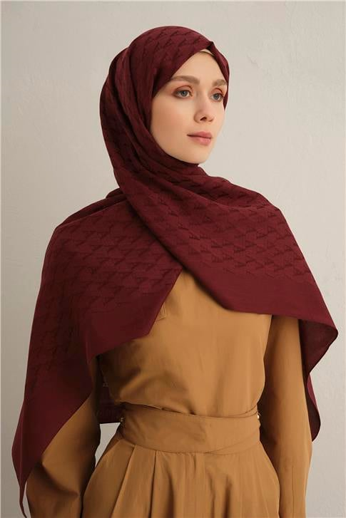 Armine Pamora AA Monogram Şal 3 32