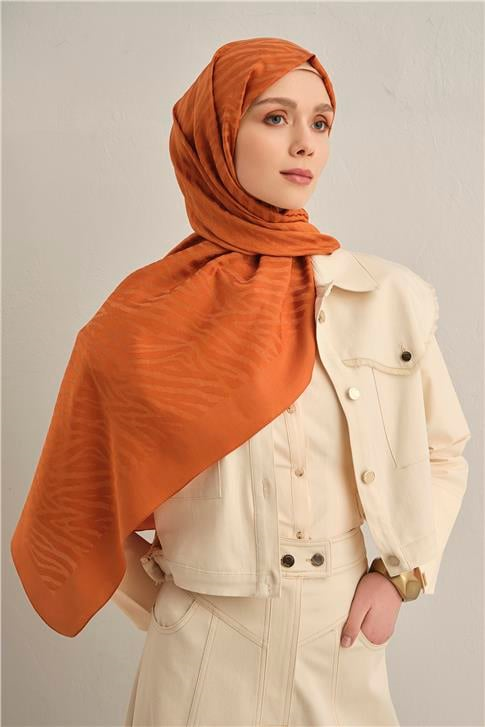 Armine Pamora Zebra Desen Şal 1 43