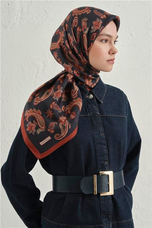 Armine Premium Pure Etnik Desen Eşarp 3 14